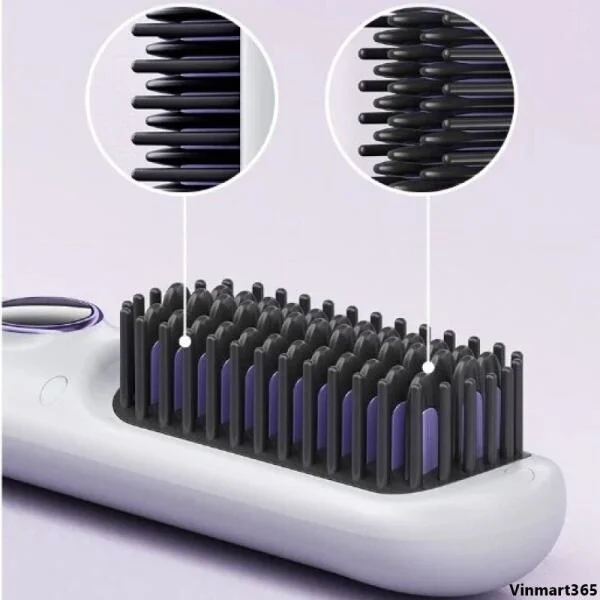 Lược Điện Không Dây Fiko EC01 Ion Âm Chính Hãng slide 7