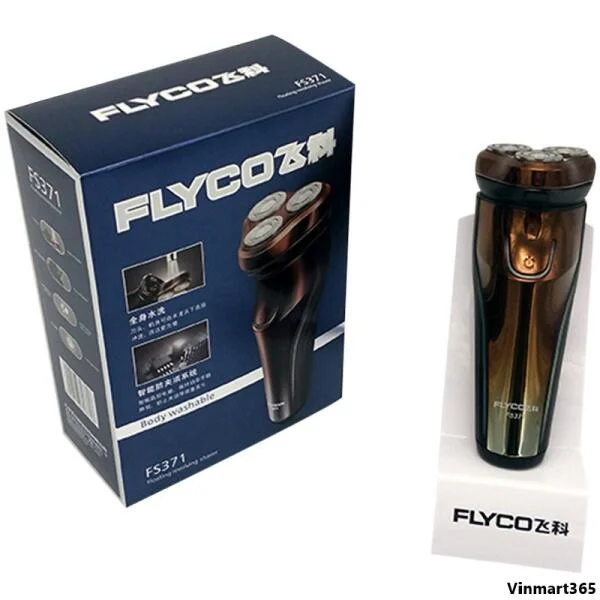 Máy Cạo Râu Flyco FS371VN 3 Lưỡi Kép Cao Cấp slide 5
