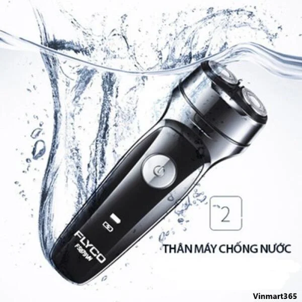 Máy Cạo Râu Flyco FS879VN 2 Lưỡi Kép Chính Hãng slide 7