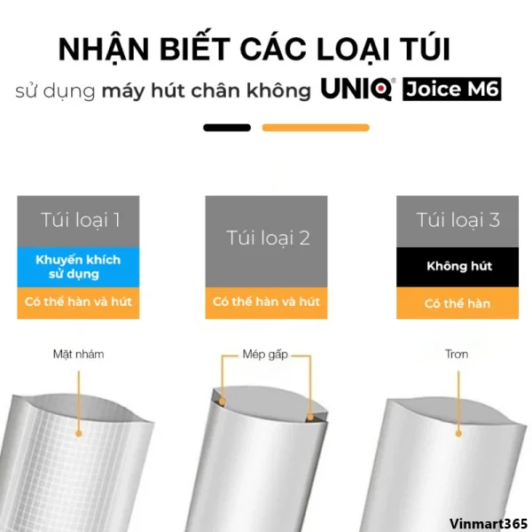 Máy Hút Chân Không UNIQ Joice M6 Chính Hãng slide 6