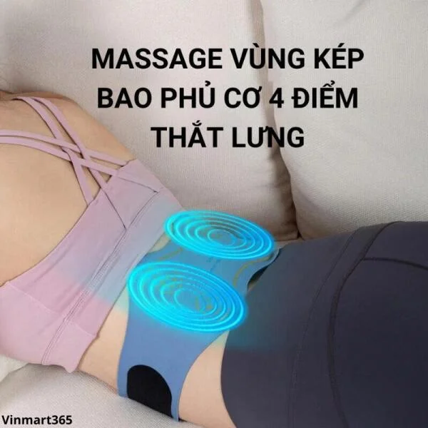 Máy Massage Bụng Masaji Chườm Ấm Chính Hãng slide 2