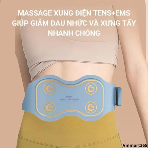 Máy Massage Bụng Masaji Chườm Ấm Chính Hãng slide 6