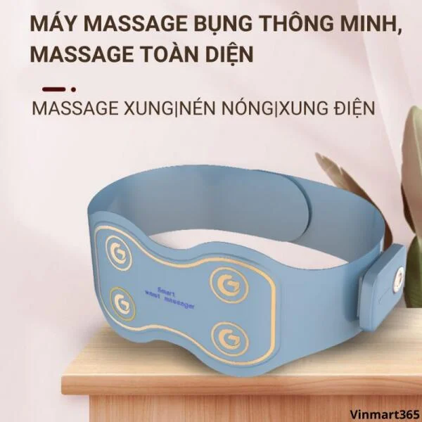 Máy Massage Bụng Masaji Chườm Ấm Chính Hãng slide 4