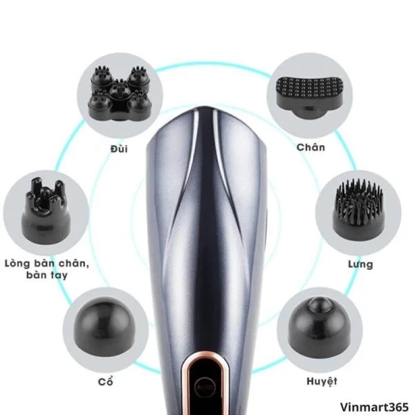 Máy Massage Cầm Tay Hakaio Đa Năng Chính Hãng slide 5