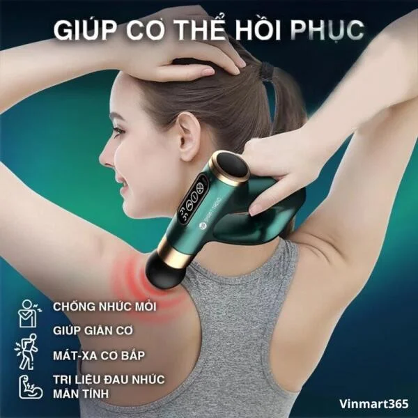 Máy Massage Cầm Tay SmartTrend MSCC Đấm Lưng Cao Cấp slide 5