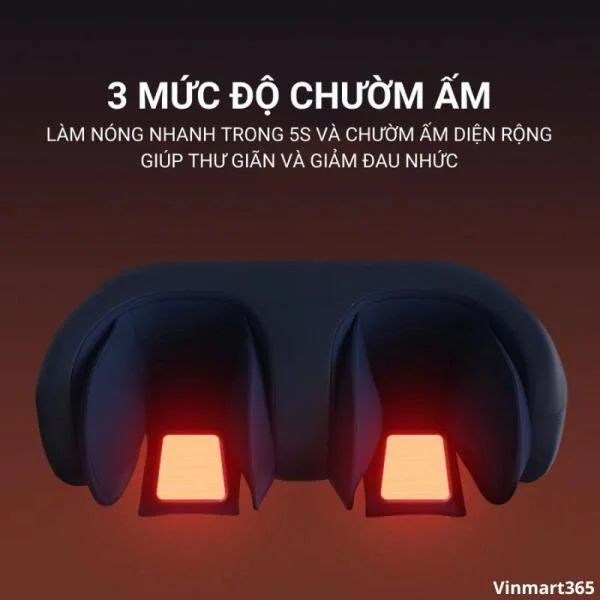 Máy Massage Chân Đầu Gối JC-106 Chườm Ấm Chính Hãng slide 4