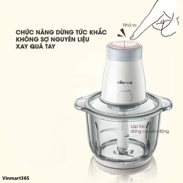 Máy Xay Thịt Bear QSJ-B02Q1 Đa Năng Chính Hãng slide 3