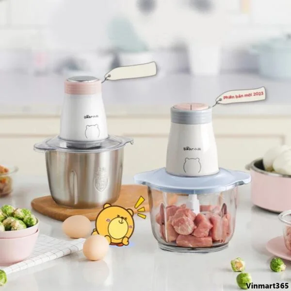 Máy Xay Thịt Bear QSJ-B02Q1 Đa Năng Chính Hãng slide 7