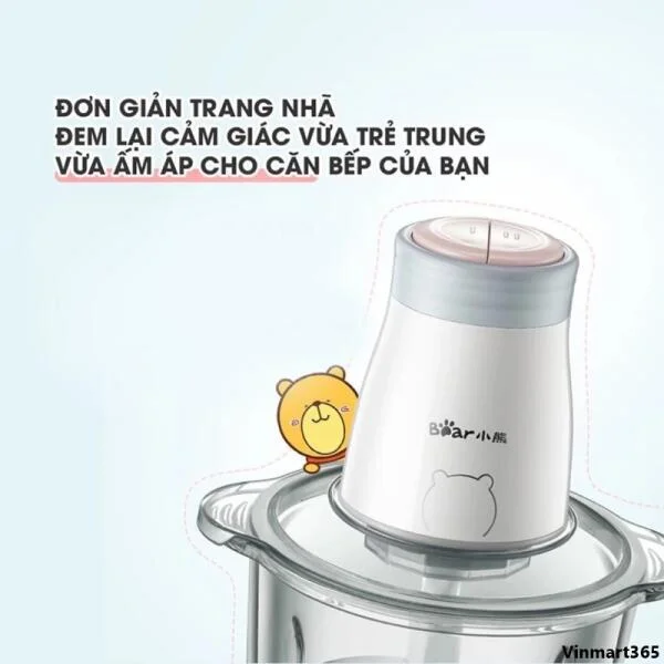 Máy Xay Thịt Bear QSJ-B02Q1 Đa Năng Chính Hãng slide 4