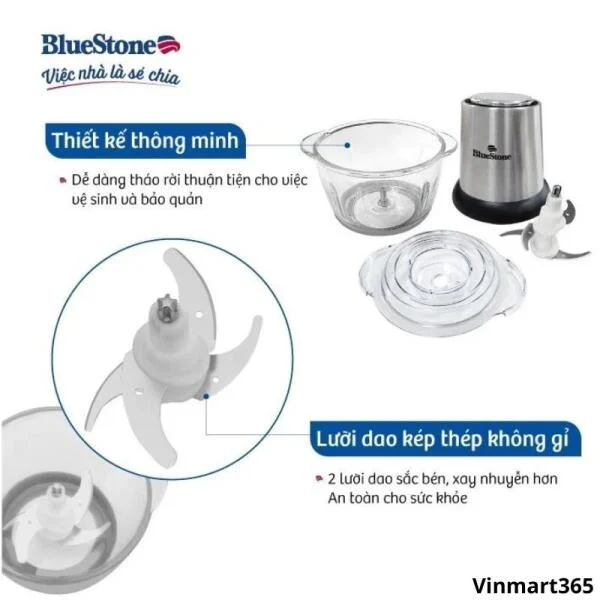 Máy Xay Thịt Bluestone CHB-5135 Đa Năng Chính Hãng slide 6