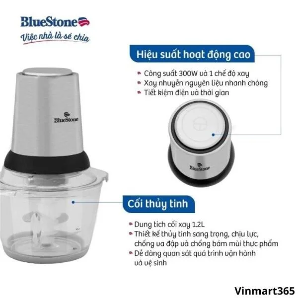 Máy Xay Thịt Bluestone CHB-5135 Đa Năng Chính Hãng slide 5