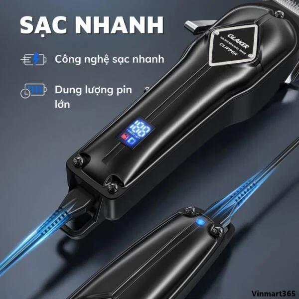 Tông Đơ Cắt Tóc Glaker K11S Thương Hiệu Đức Cao Cấp slide 4
