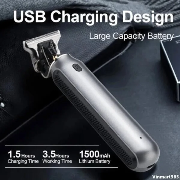 Tông Đơ Cắt Tóc Kemei KM-1757 Chấn Viền Cao Cấp slide 8