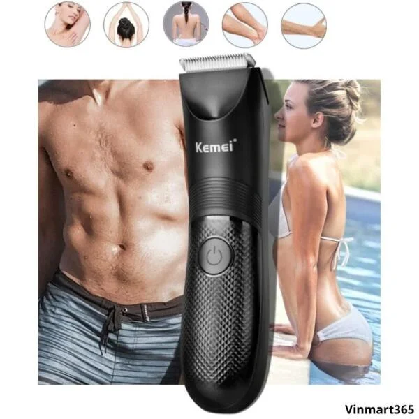 Tông Đơ Cắt Tóc Kemei KM-1838 Chống Nước Chính Hãng slide 7
