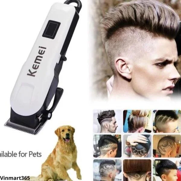 Tông Đơ Cắt Tóc Kemei KM-809A Chuyên Nghiệp Không Dây slide 6