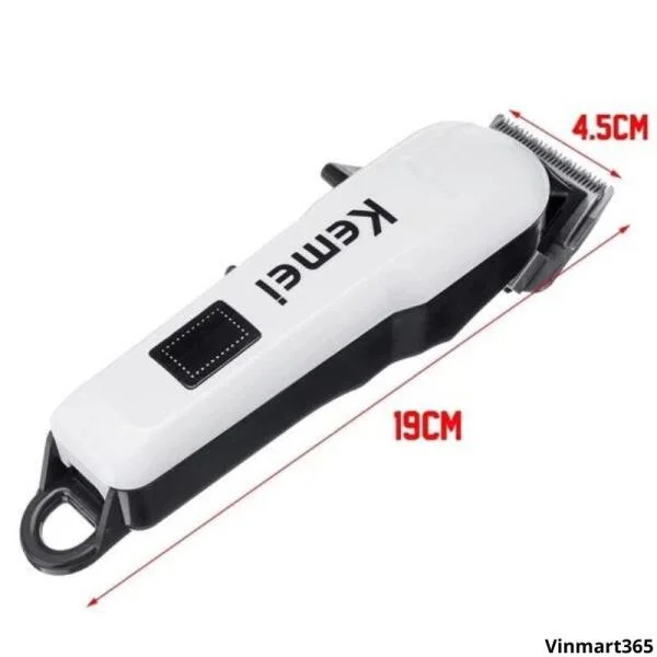 Tông Đơ Cắt Tóc Kemei KM-809A Chuyên Nghiệp Không Dây slide 4