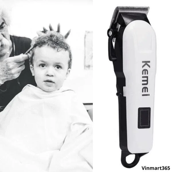 Tông Đơ Cắt Tóc Kemei KM-809A Chuyên Nghiệp Không Dây slide 7