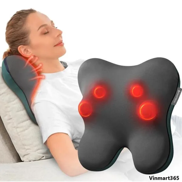 Gối Massage Kingtech KP-500 Đa Năng Nhiệt Hồng Ngoại slide 7