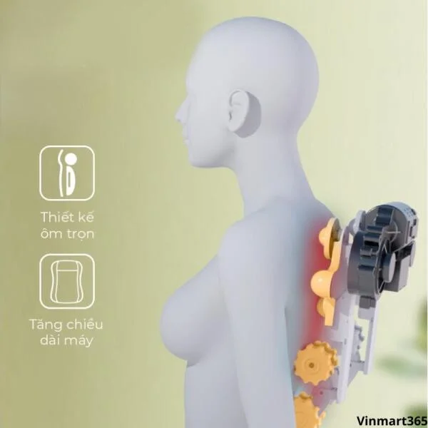 Gối Massage Cổ Vai Gáy V Sport VP-G21 Chính Hãng slide 2