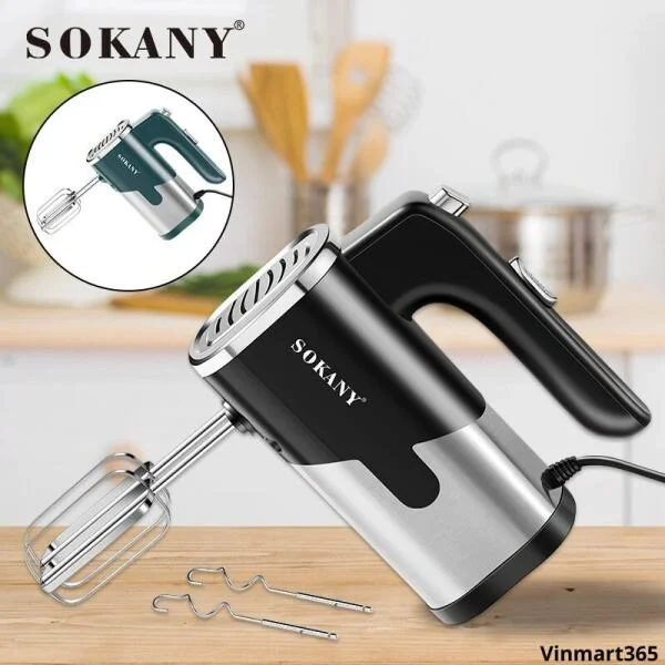 Máy Đánh Trứng Sokany SK-6621 Cầm Tay Chính Hãng slide 3
