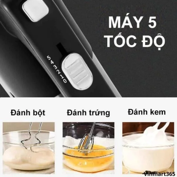 Máy Đánh Trứng Sokany SK-6621 Cầm Tay Chính Hãng slide 2