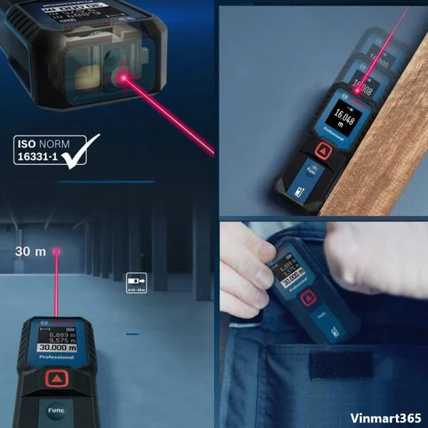 Máy Đo Khoảng Cách Laser Bosch GLM 30-23 Cao Cấp slide 2
