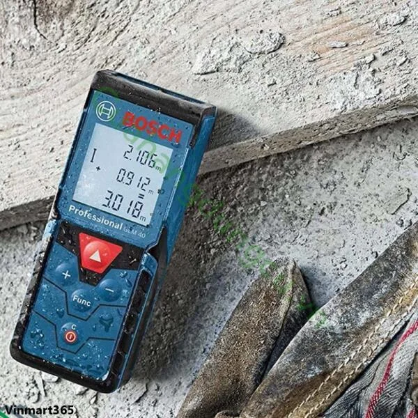 Máy Đo Khoảng Cách Laser Bosch GLM 40 Chính Hãng slide 3