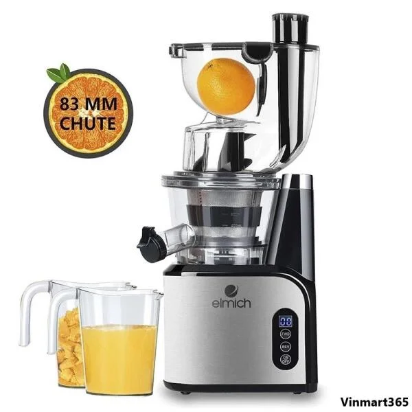 Máy Ép Chậm Elmich JEE-3898 Ép Kiệt Trái Cây Cao Cấp slide 6