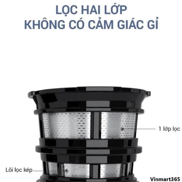 Máy Ép Chậm Nineshield KB-SJ06 Miệng Ép Lớn Cao Cấp slide 6