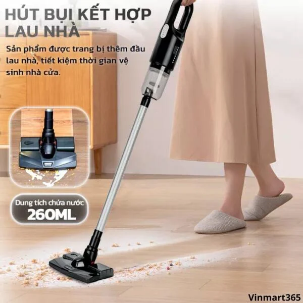 Máy Hút Bụi EASYR MV01 Không Dây Lau Nhà Cao Cấp slide 4