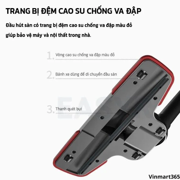 Máy Hút Bụi EASYR UC09 Lốc Xoáy Có Dây Cao Cấp slide 3