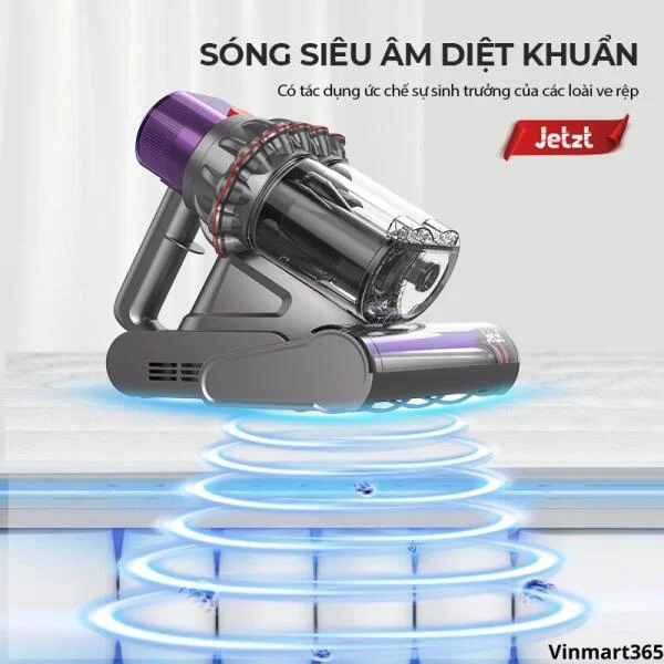 Máy Hút Bụi Giường Nệm JETZT J23 Thông Minh Thế Hệ Mới slide 7