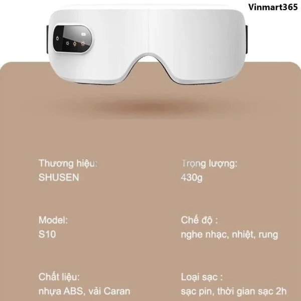 Máy Massage Mắt Smart Eye S10 Chính Hãng slide 5