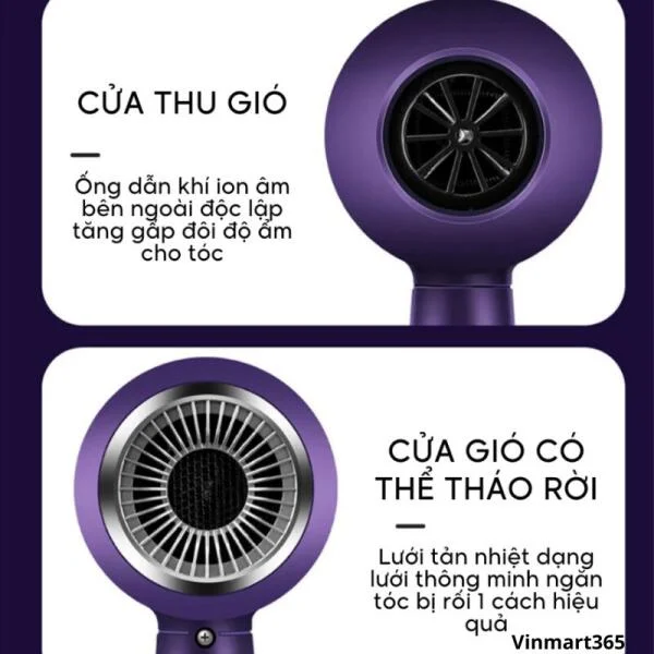 Máy Sấy Tóc Chuangerte S560 7Days Smile Chính Hãng slide 2
