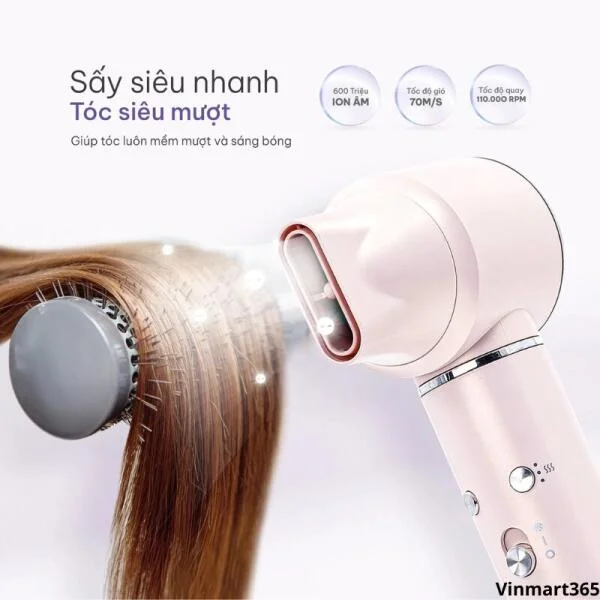 Máy Sấy Tóc Masuto 5in1 Tạo Kiểu Đa Năng Chính Hãng slide 3