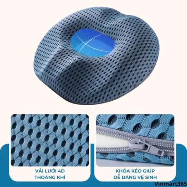 Gối Lót Ghế Ngồi Y Tế Chống Trĩ CECILA Chính Hãng slide 7