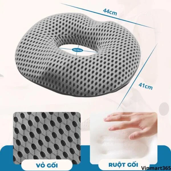Gối Lót Ghế Ngồi Y Tế Chống Trĩ CECILA Chính Hãng slide 3