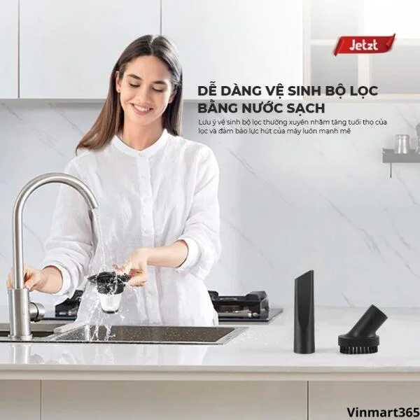 Máy Hút Bụi JETZT X9 Cầm Tay Có Dây Chính Hãng slide 5