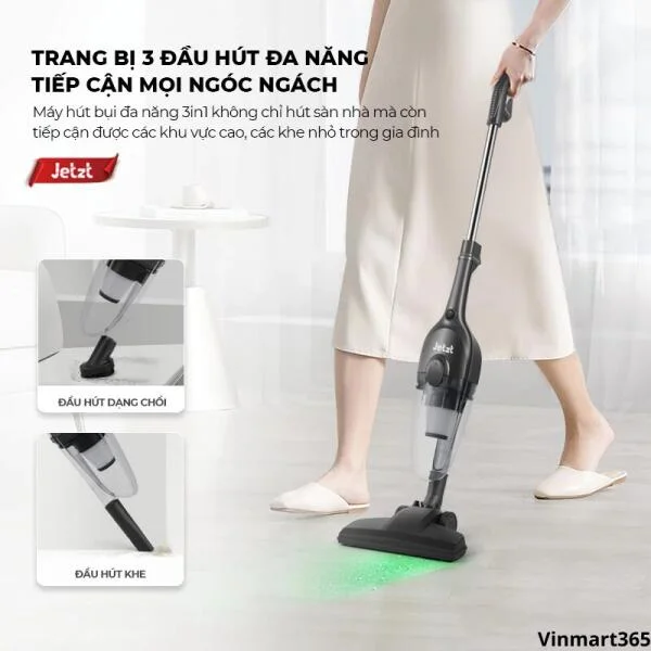 Máy Hút Bụi JETZT X9 Cầm Tay Có Dây Chính Hãng slide 4