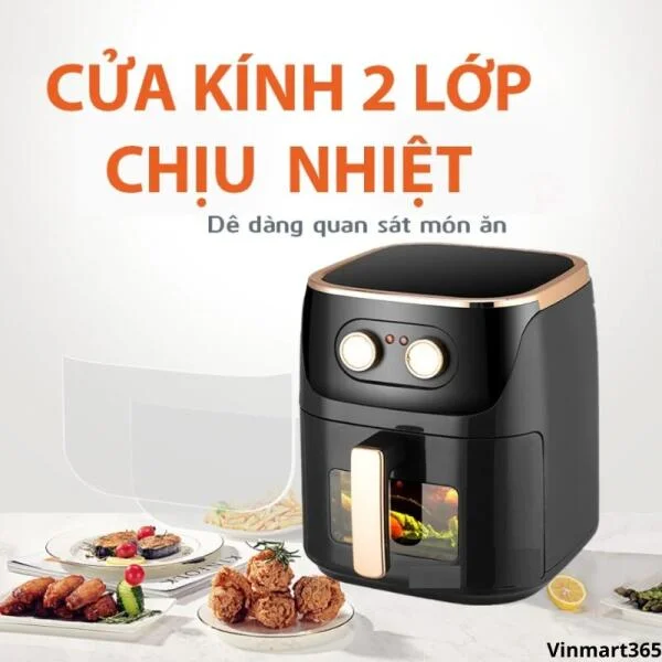 Nồi Chiên Không Dầu Camel 12 Lít Chính Hãng slide 6