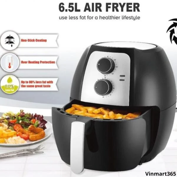 Nồi Chiên Không Dầu CHEF&amp;CHEF YJ-702 Đa Năng slide 6