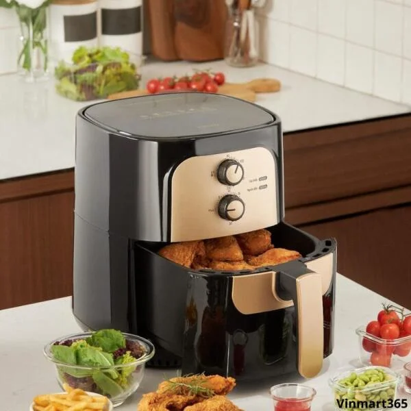 Nồi Chiên Không Dầu Gaabor AF65M-BK01A Cao Cấp slide 7