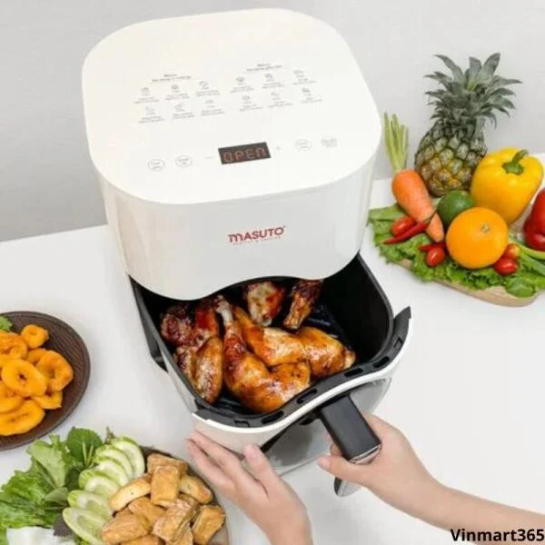 Nồi Chiên Không Dầu Masuto MSQueen Cao Cấp slide 5
