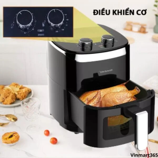 Nồi Chiên Không Dầu Nineshield KB5005M Cao Cấp slide 5