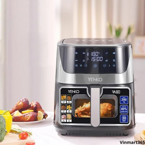Nồi Chiên Không Dầu Venko VA80 Cao Cấp slide 3