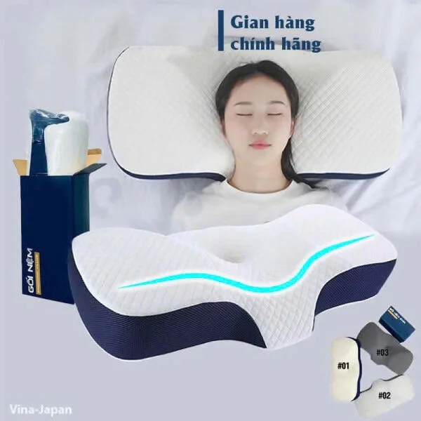 Gối Công Thái Học Cao Cấp Thế Hệ Mới slide 7