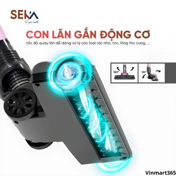 Máy Hút Bụi SEKA SK-09MAX PLUS Cao Cấp slide 3