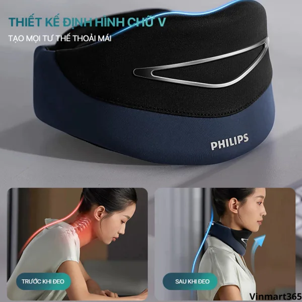 Máy Massage Cổ Vai Gáy Philips PPM3311 Chính Hãng slide 6