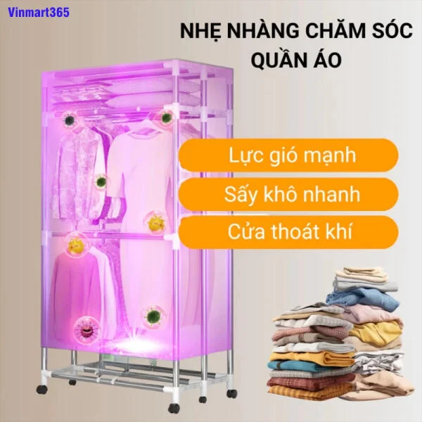 Tủ Sấy Quần Áo Besuto BST-4026 Chính Hãng slide 3