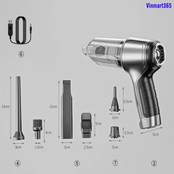 Máy Hút Bụi Cầm Tay Suitu ST-6645 Chính Hãng slide 3